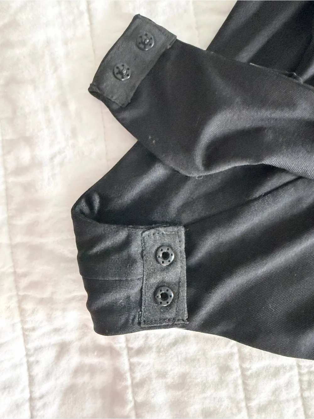 Princess Polly Black Long Sleeve Mock Neck Bodysuit